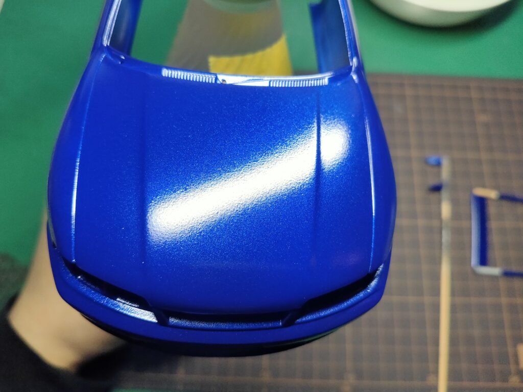 カーモデルの作り方 缶スプレー編 ボディ色とクリアの塗装 自己満カーモデル製作室 カーモデルの作り方 缶スプレー編 ボディ色とクリアの塗装 自己満カーモデル製作室