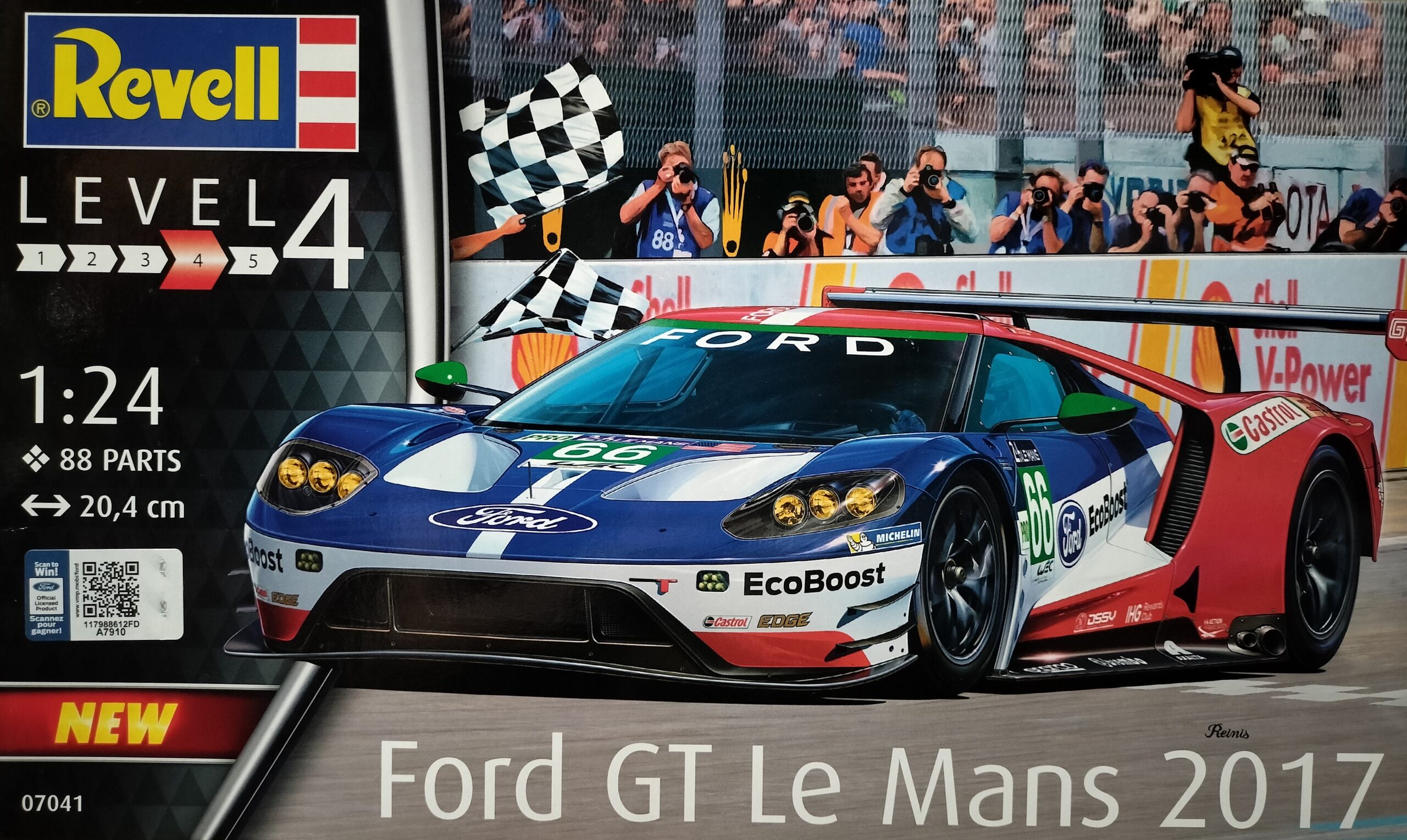レベル フォード GT ルマン2017の製作記録