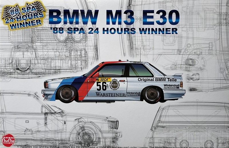 プラッツ/nunu BMW M3 E30 '88Spaの製作記録