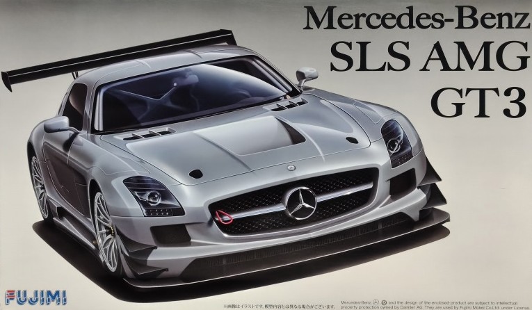 フジミ メルセデスベンツ SLS AMG GT3 プラモデル 製作記録